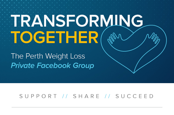 Image: Perth Weight Loss Private Facebook Group. Join our community for support and guidance on weight loss and surgery in Perth.